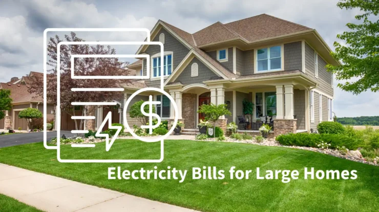 large homes have bigger electricity bills