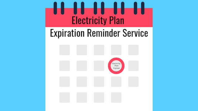 electricity renewal reminder service