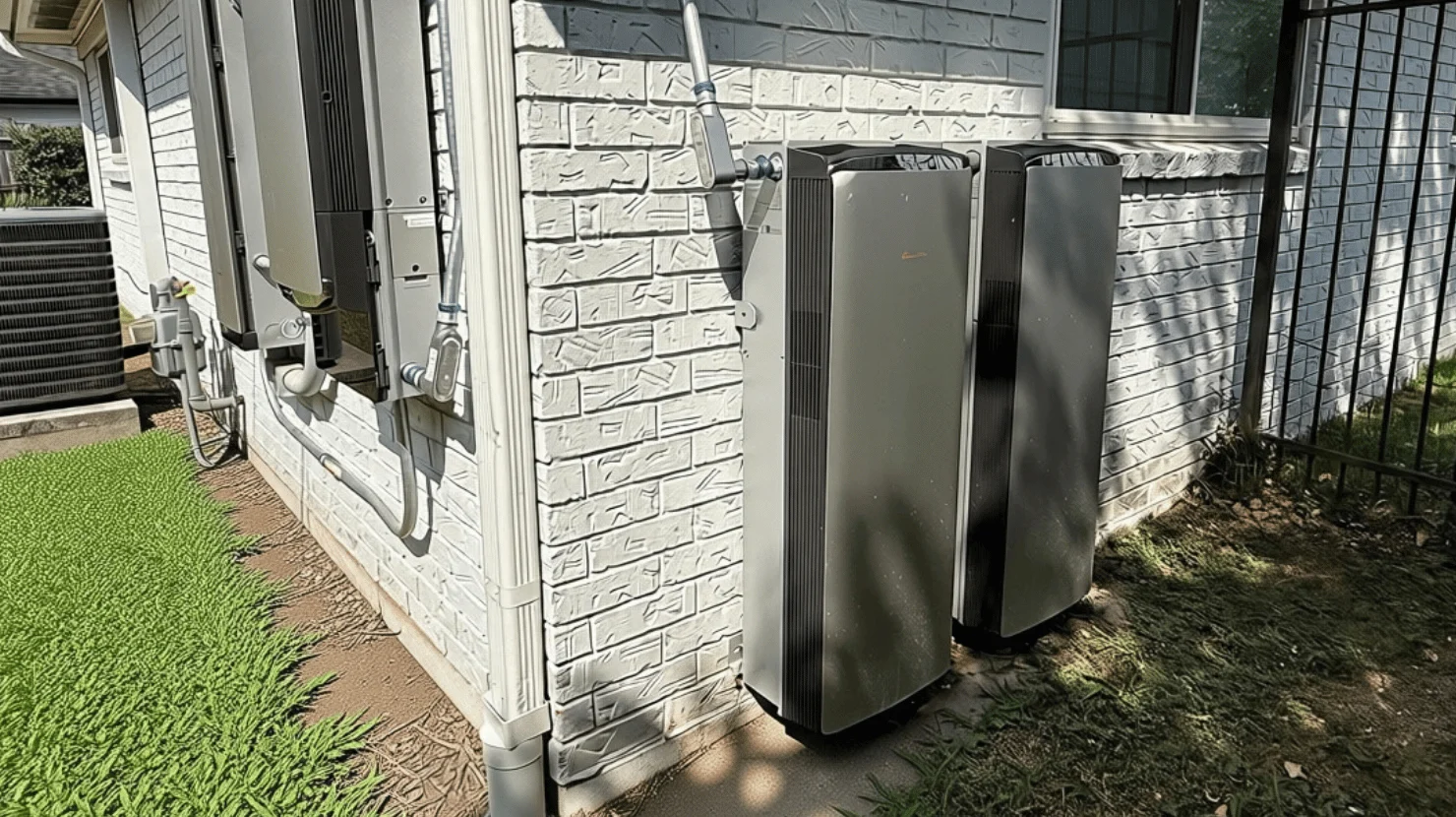 Example of a home battery installation by energywell