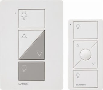 The Lutron Caseta smart switch lets you control lighting with a program or from your smart phone.