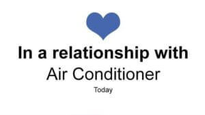 facebook relationship with air conditioner texas meme