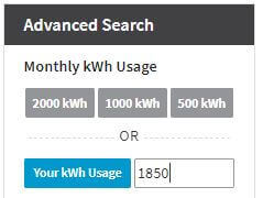 electricity calculator enter usage get price