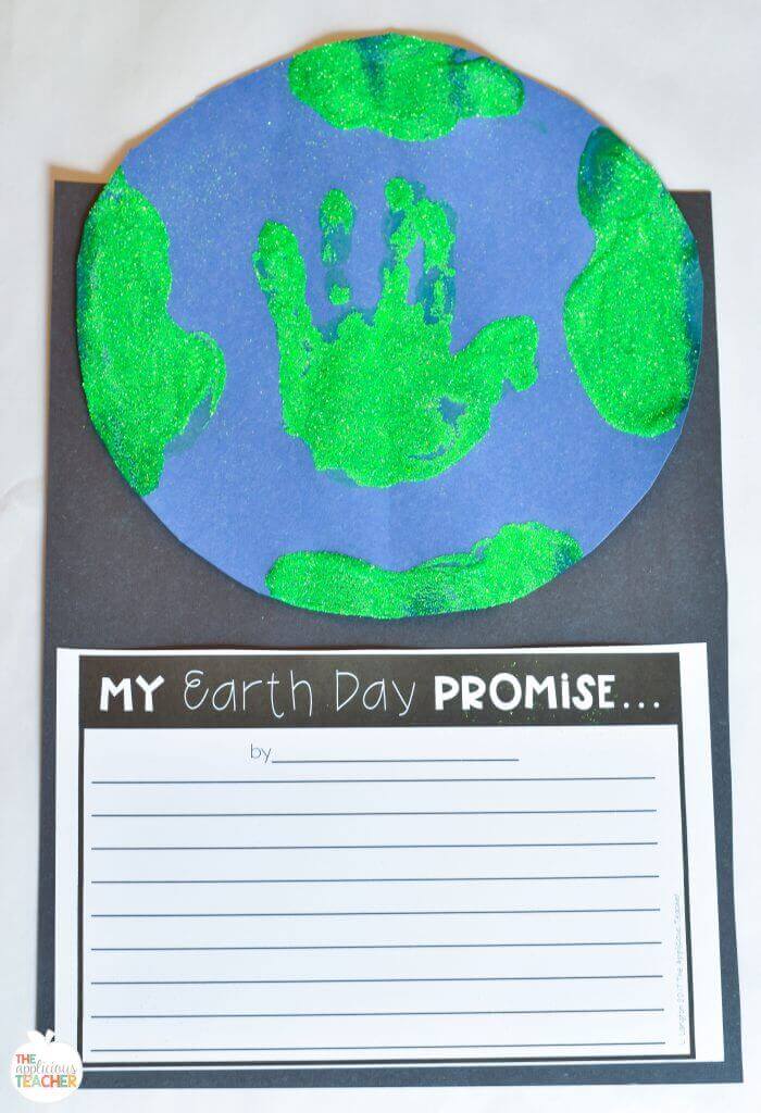 earth day craft my earth day promise. 